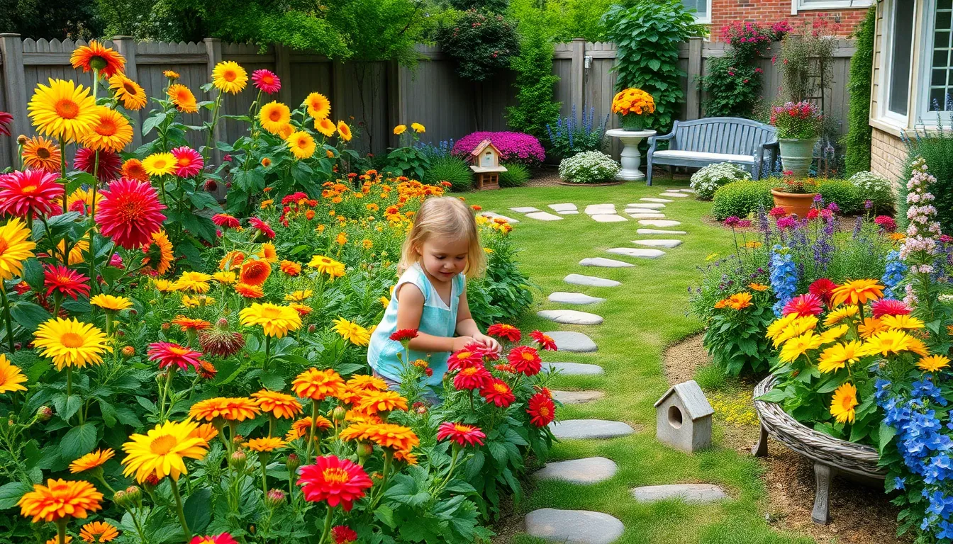25 Stunning Backyard Flower Garden Ideas to Transform Your Outdoor Space 10 25 Stunning Backyard Flower Garden Ideas to Transform Your Outdoor Space 9