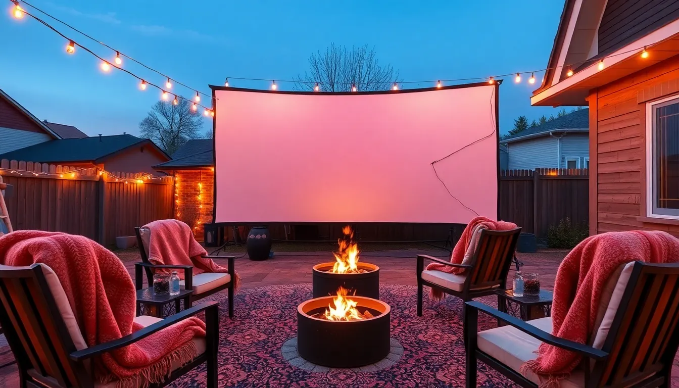 15 Epic Backyard Movie Night Ideas That'll Transform Your Yard Into a Cinema 10 15 Epic Backyard Movie Night Ideas That'll Transform Your Yard Into a Cinema 9
