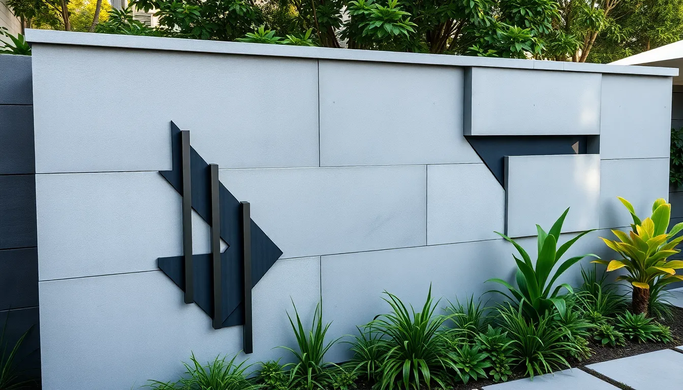 20 Stunning Outdoor Cement Wall Ideas That Will Transform Your Backyard 10 20 Stunning Outdoor Cement Wall Ideas That Will Transform Your Backyard 9