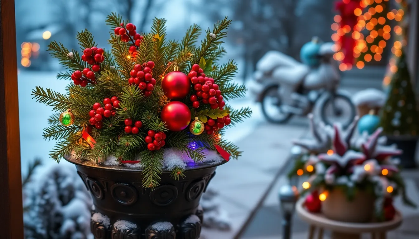 25 DIY Outdoor Christmas Decor Ideas That'll Transform Your Yard on a Budget 10 25 DIY Outdoor Christmas Decor Ideas That'll Transform Your Yard on a Budget 9