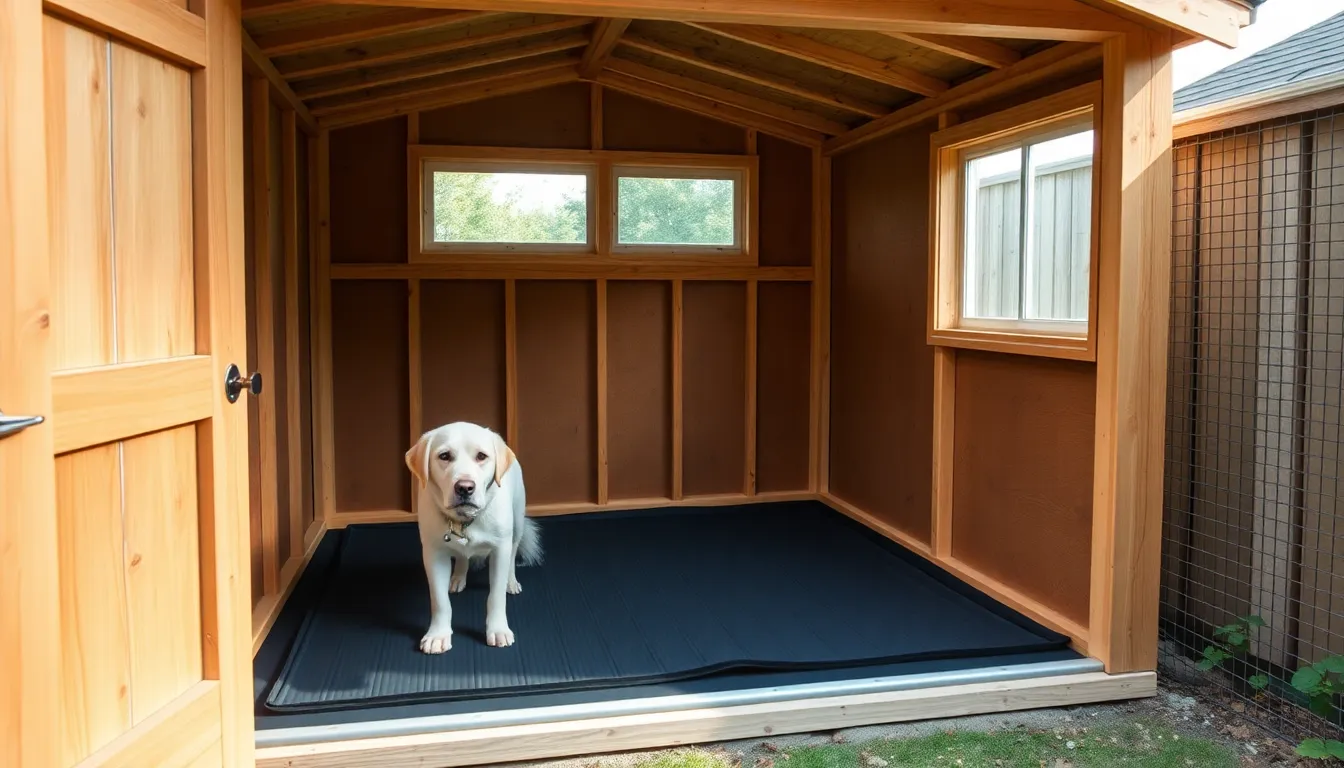 15 DIY Outdoor Dog Kennel Ideas That Cost Under $200 (Free Plans Included) 10 15 DIY Outdoor Dog Kennel Ideas That Cost Under $200 (Free Plans Included) 9
