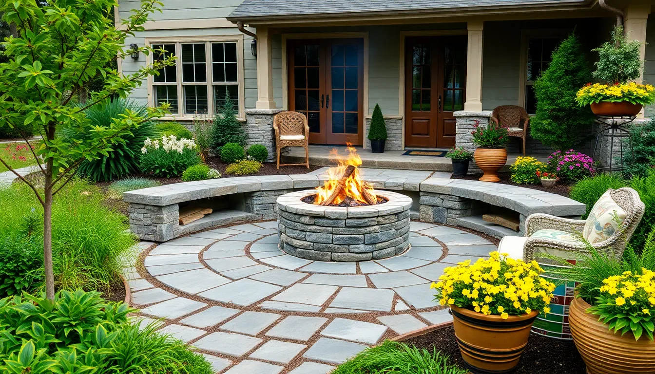 23 Stunning Front Yard Fire Pit Ideas That Transform Your Home's Curb Appeal 26 23 Stunning Front Yard Fire Pit Ideas That Transform Your Home's Curb Appeal 25