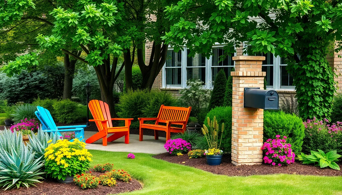 25 Stunning Front Yard Landscape Layout Ideas to Transform Your Home's Curb Appeal 10 25 Stunning Front Yard Landscape Layout Ideas to Transform Your Home's Curb Appeal 9