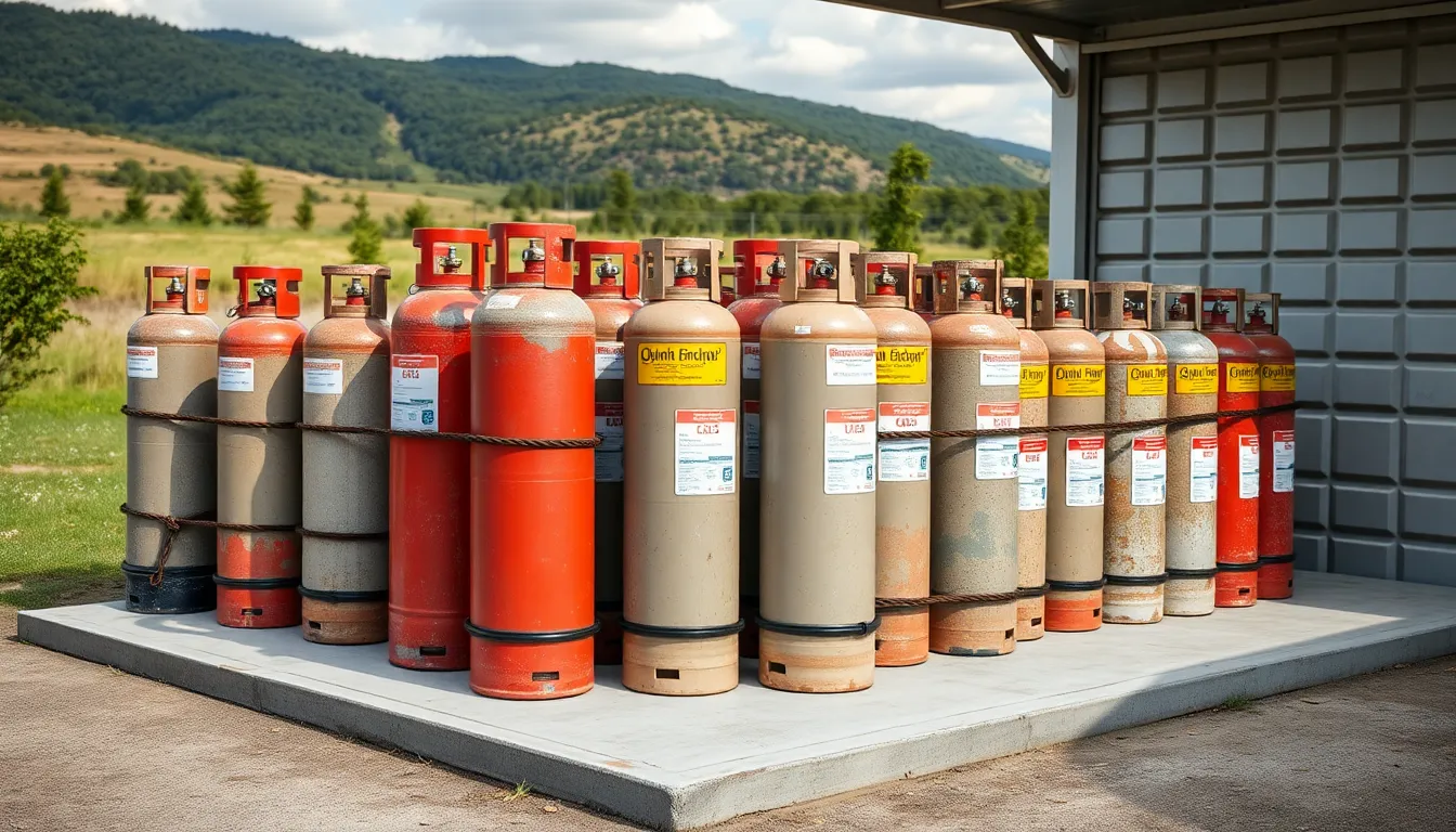 10 Smart Outdoor Gas Cylinder Storage Ideas That Keep Your Propane Tanks Safe & Organized 10 10 Smart Outdoor Gas Cylinder Storage Ideas That Keep Your Propane Tanks Safe & Organized 9
