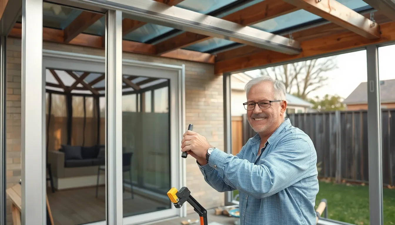 25 Stunning Glass Veranda Ideas to Transform Your Outdoor Space in 2025 9