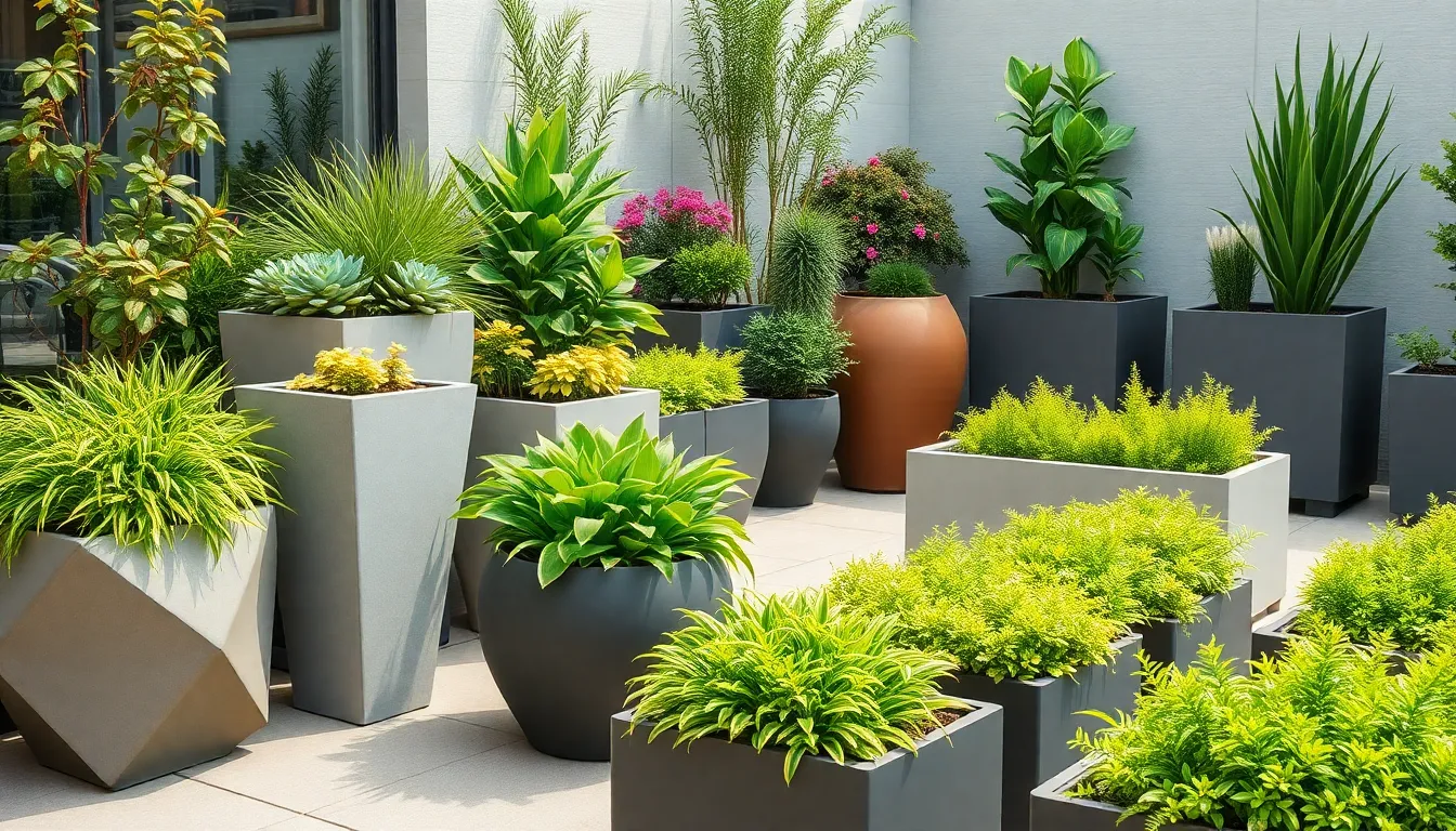 25 Large Outdoor Planter Ideas That Transform Any Garden Space 10 25 Large Outdoor Planter Ideas That Transform Any Garden Space 9