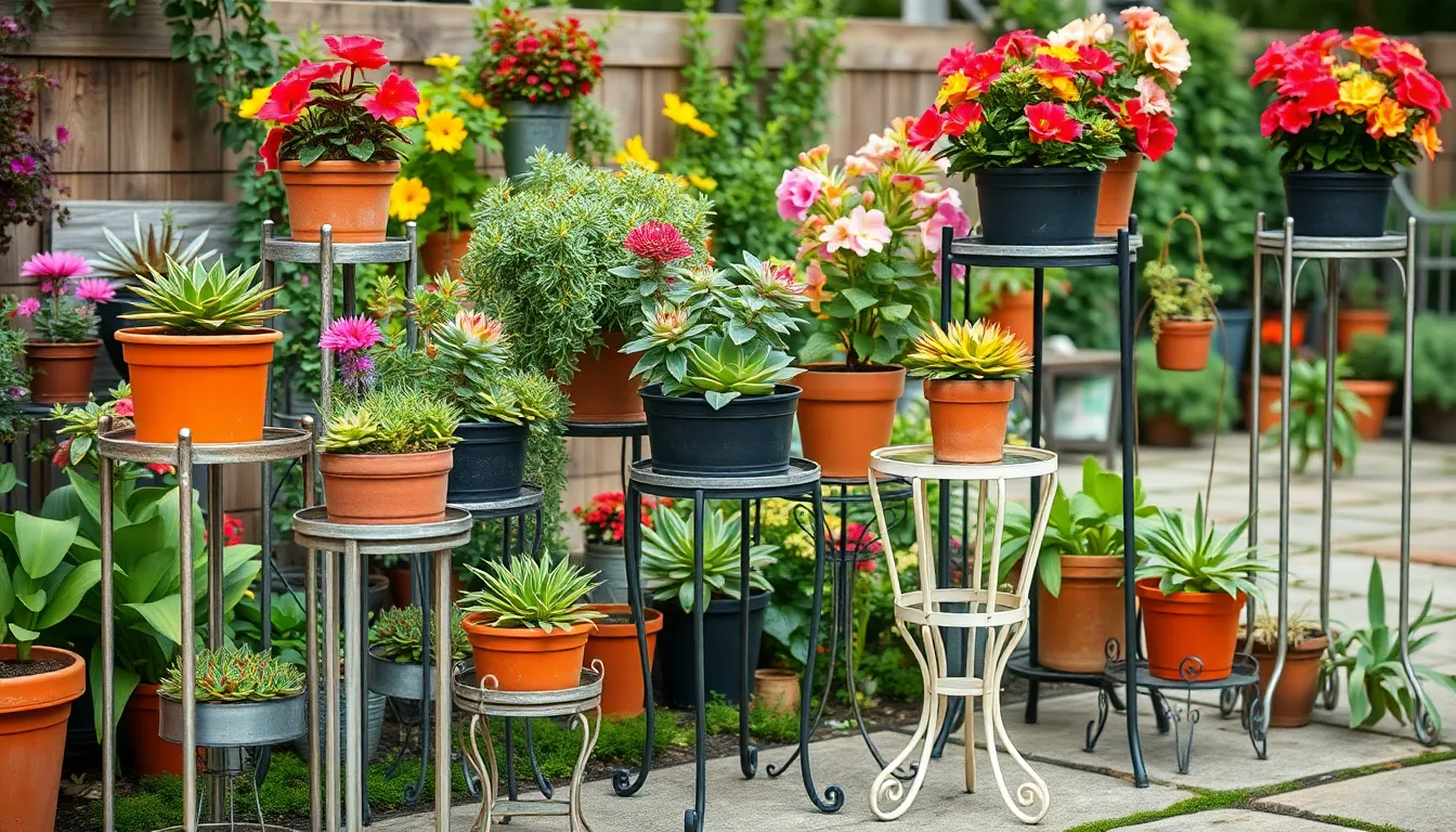 25 Stunning Metal Plant Stand Ideas for Your Outdoor Garden (2025 Guide) 10 25 Stunning Metal Plant Stand Ideas for Your Outdoor Garden (2025 Guide) 9