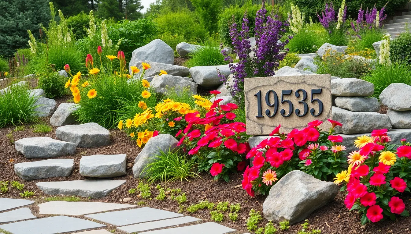 25 Stunning Outdoor Address Sign Ideas to Boost Your Home's Curb Appeal 10 25 Stunning Outdoor Address Sign Ideas to Boost Your Home's Curb Appeal 9