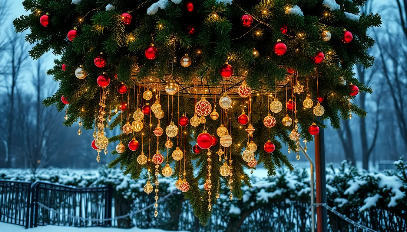 15 Stunning Outdoor Christmas Tree Ideas to Transform Your Yard This Holiday Season 10 15 Stunning Outdoor Christmas Tree Ideas to Transform Your Yard This Holiday Season 9