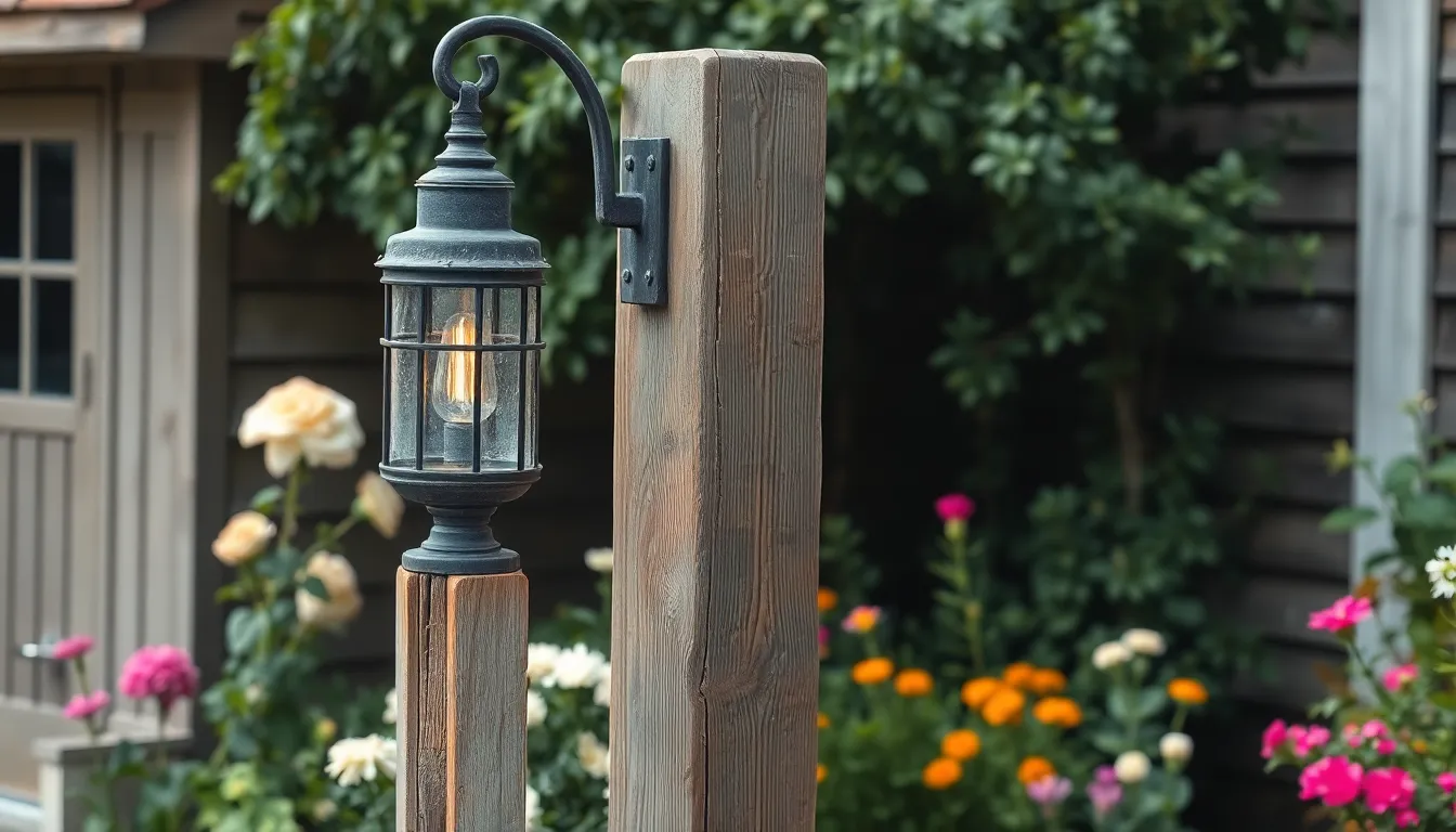 25 Stunning Outdoor Lamp Post Ideas to Transform Your Home's Curb Appeal 28 25 Stunning Outdoor Lamp Post Ideas to Transform Your Home's Curb Appeal 27