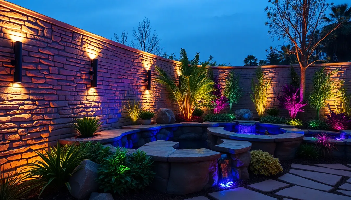 25 Brilliant Outdoor LED Lighting Ideas to Transform Your Yard Into a Stunning Oasis 24 25 Brilliant Outdoor LED Lighting Ideas to Transform Your Yard Into a Stunning Oasis 23