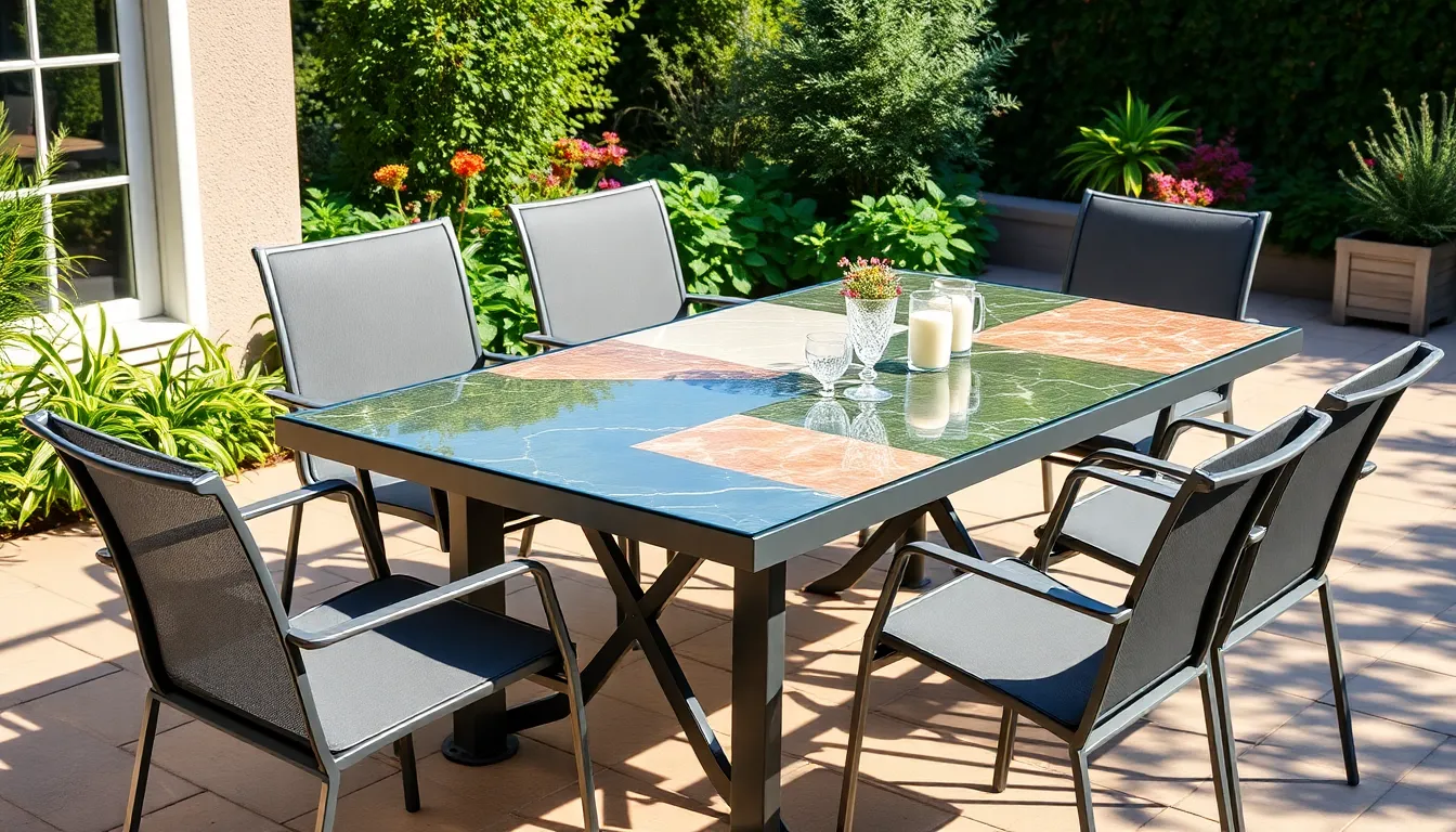 15 Stunning Outdoor Table Top Ideas to Transform Your Patio Space 10 15 Stunning Outdoor Table Top Ideas to Transform Your Patio Space 9
