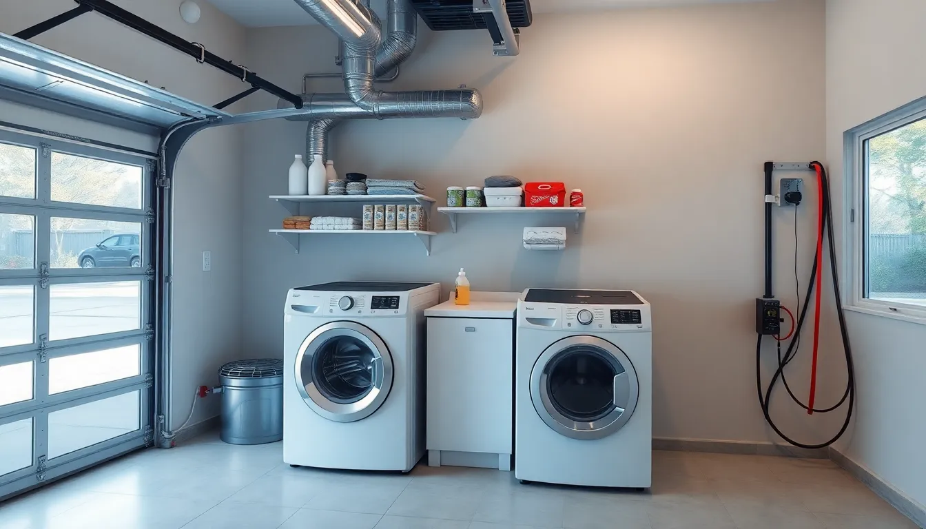 15 Creative Outdoor Washer and Dryer Ideas to Transform Your Laundry Space 10 15 Creative Outdoor Washer and Dryer Ideas to Transform Your Laundry Space 9