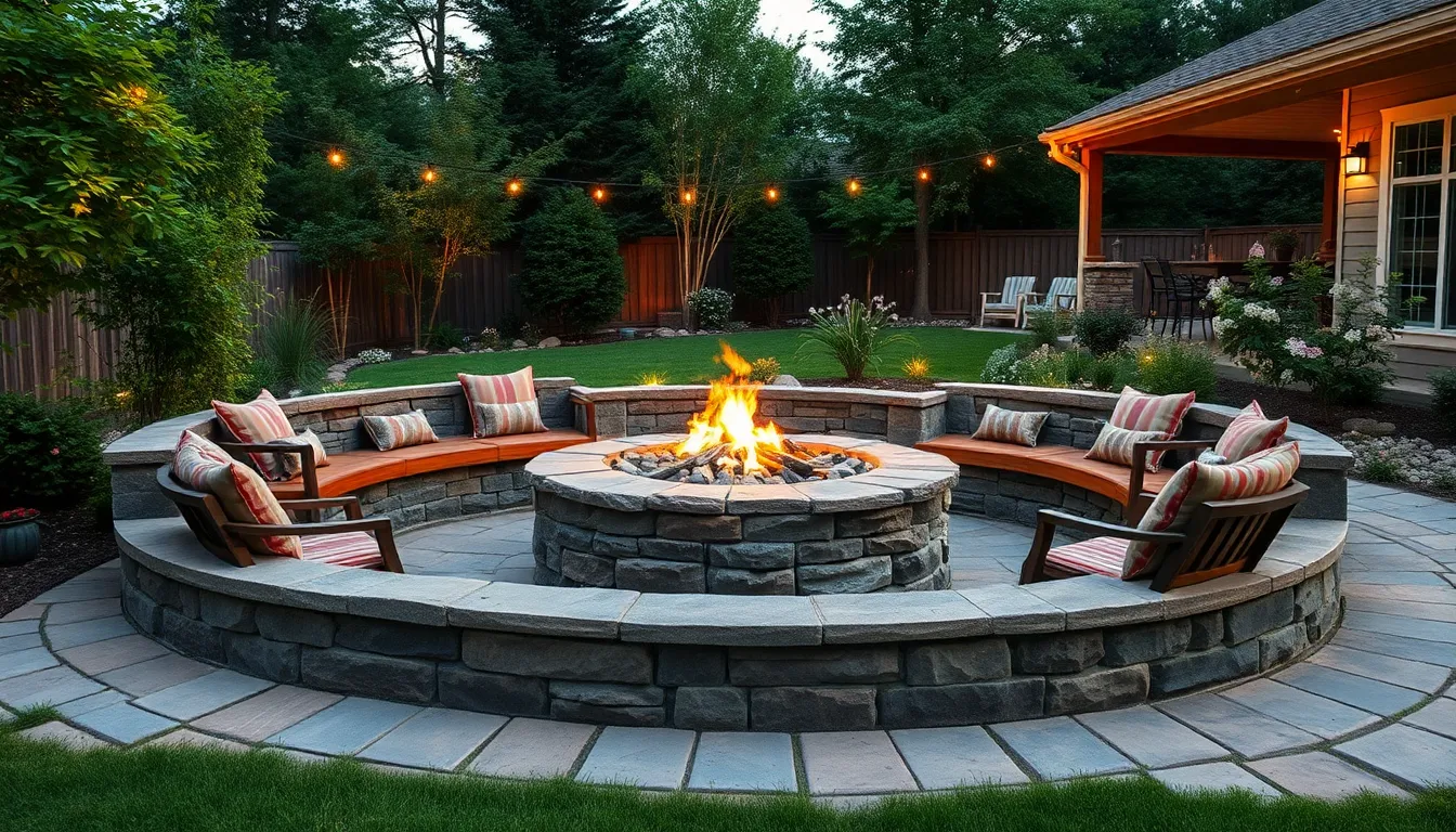 15 Simple Backyard Fire Pit Ideas You Can Build This Weekend (Budget-Friendly!) 24 15 Simple Backyard Fire Pit Ideas You Can Build This Weekend (Budget-Friendly!) 23