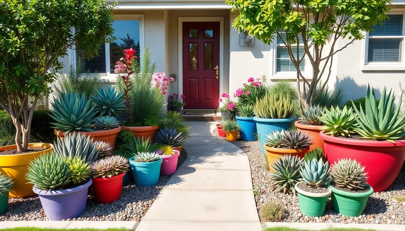 23 Small Front Yard Landscaping Ideas That Require Zero Maintenance (Low-Water + Budget-Friendly) 10 23 Small Front Yard Landscaping Ideas That Require Zero Maintenance (Low-Water + Budget-Friendly) 9