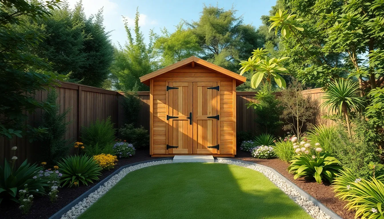 25 Creative Backyard Storage Shed Ideas to Transform Your Outdoor Space 9