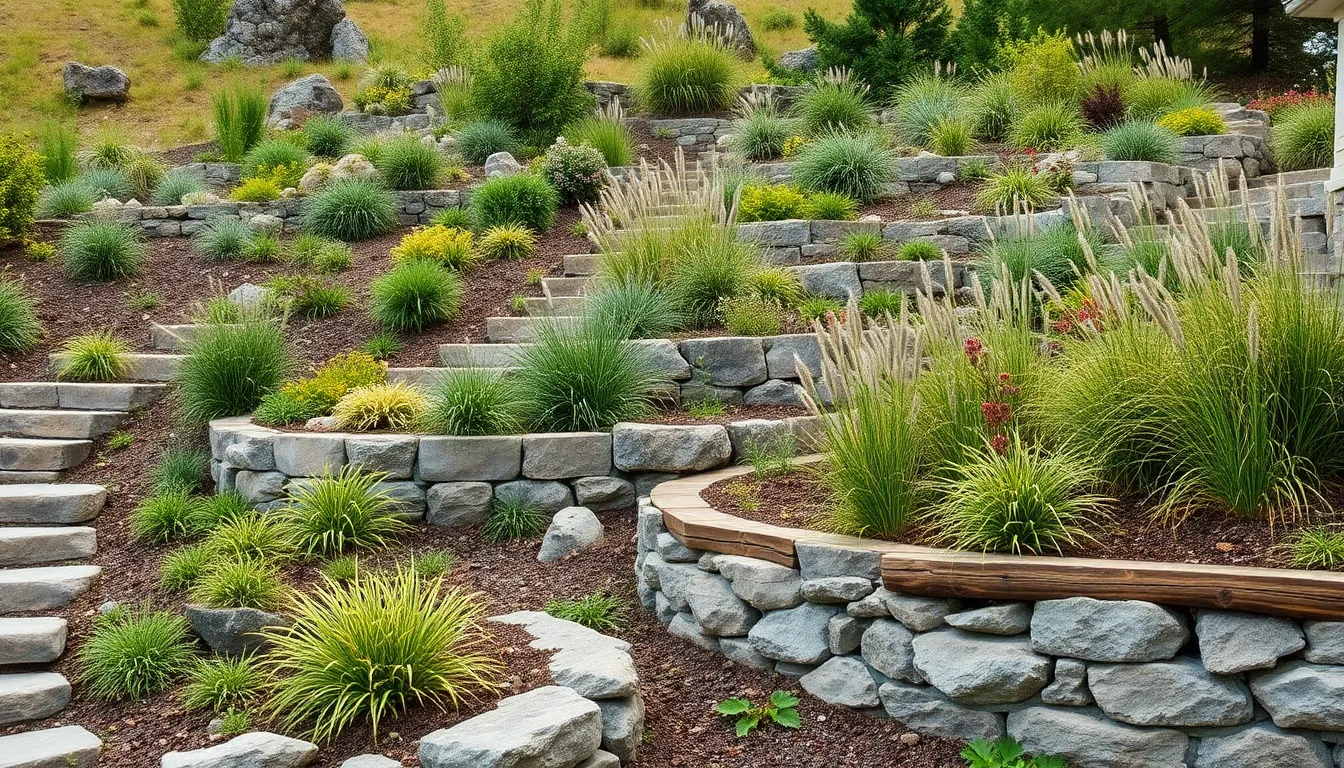 25 Brilliant Uneven Backyard Ideas for Your Sloped Yard (Transform Any Hill!) 10 25 Brilliant Uneven Backyard Ideas for Your Sloped Yard (Transform Any Hill!) 9