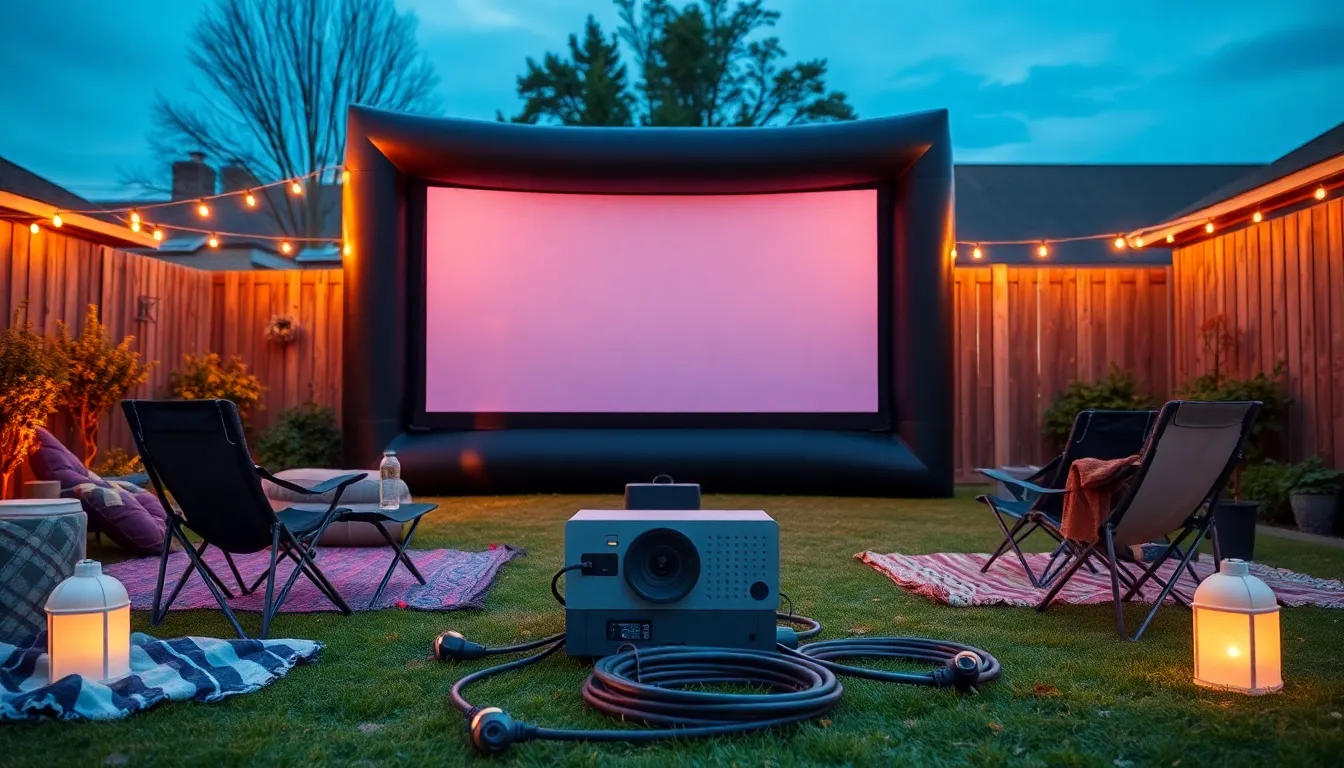 15 Epic Backyard Movie Night Ideas That'll Transform Your Yard Into a Cinema 12 15 Epic Backyard Movie Night Ideas That'll Transform Your Yard Into a Cinema 11