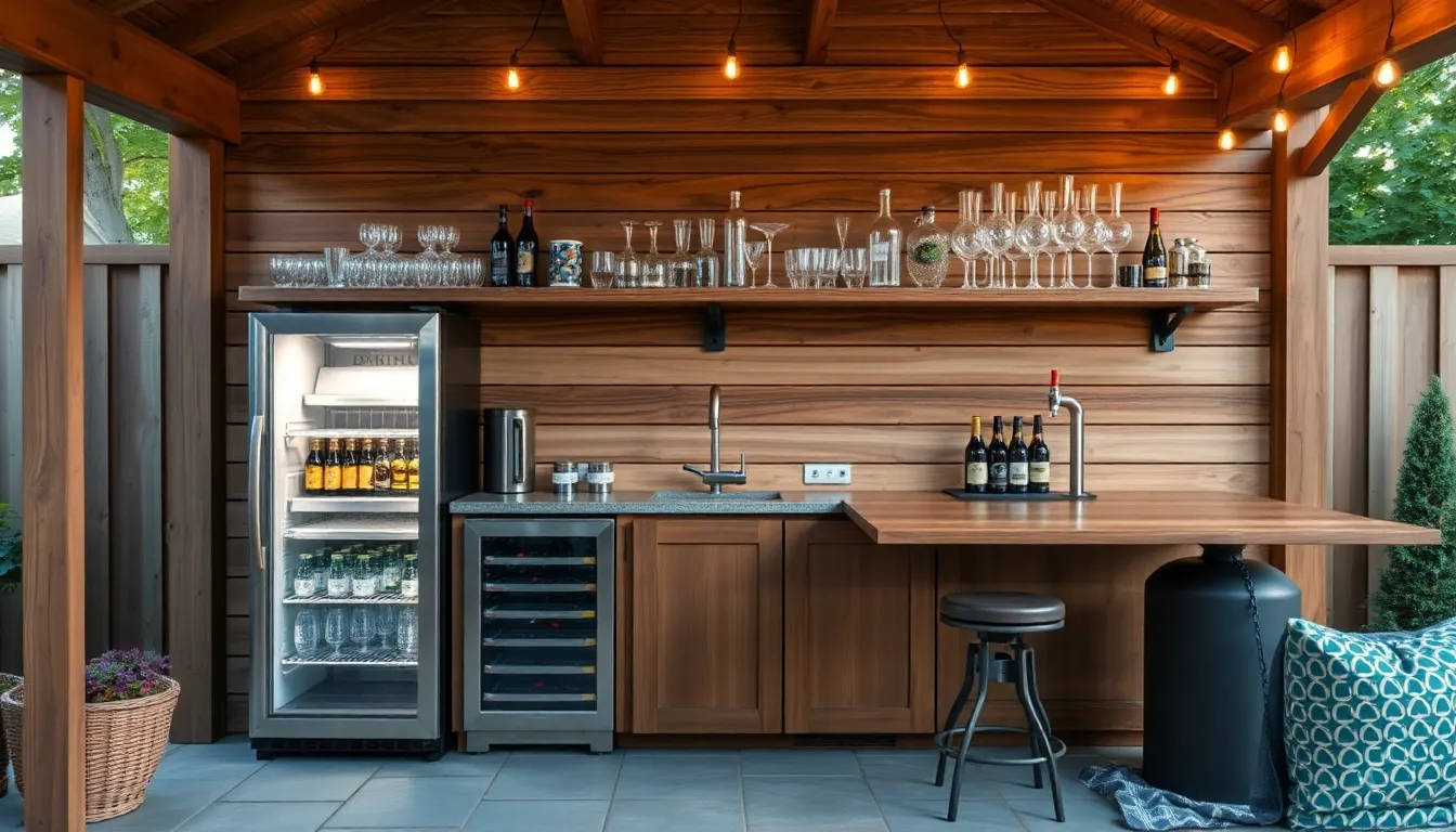 25 Backyard Shed Bar Ideas to Transform Your Space Into the Ultimate Entertainment Hub 12 25 Backyard Shed Bar Ideas to Transform Your Space Into the Ultimate Entertainment Hub 11