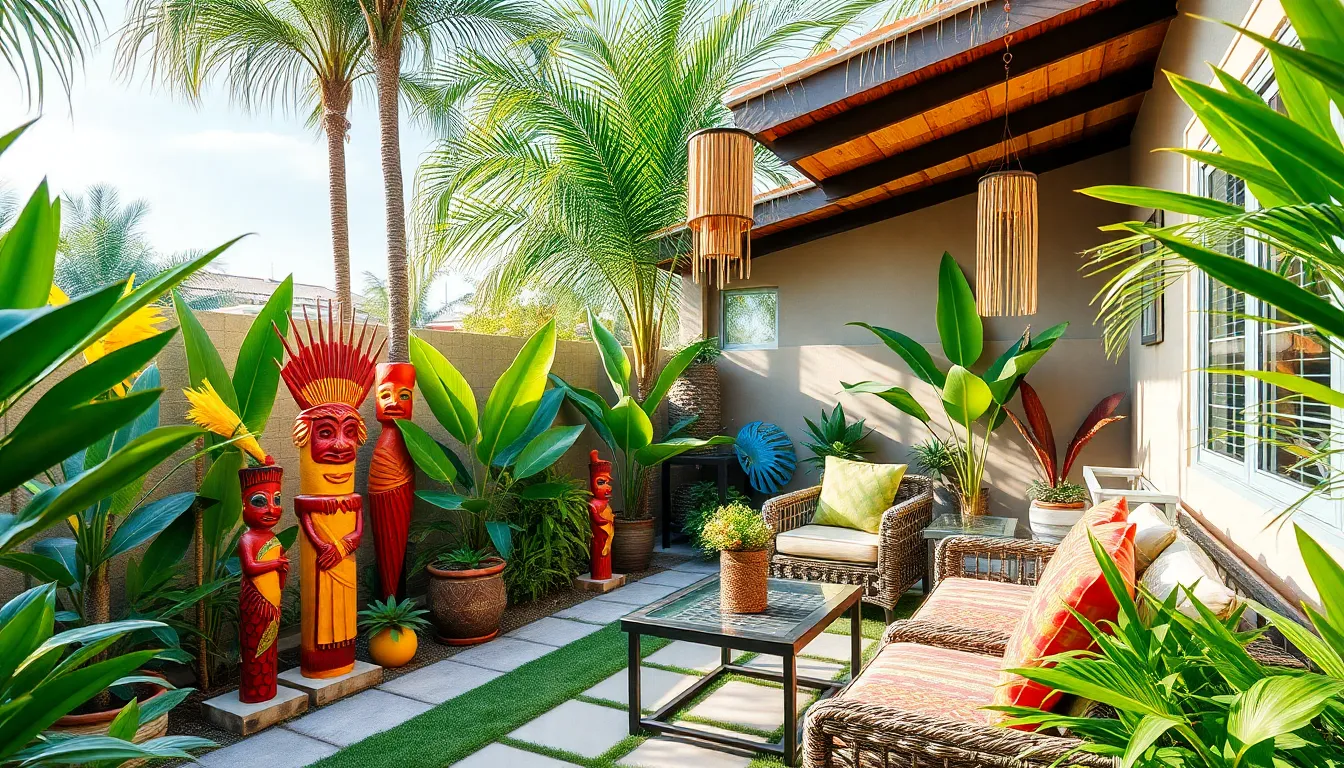 25 Stunning Backyard Tropical Oasis Ideas to Transform Your Space Into Paradise 12 25 Stunning Backyard Tropical Oasis Ideas to Transform Your Space Into Paradise 11