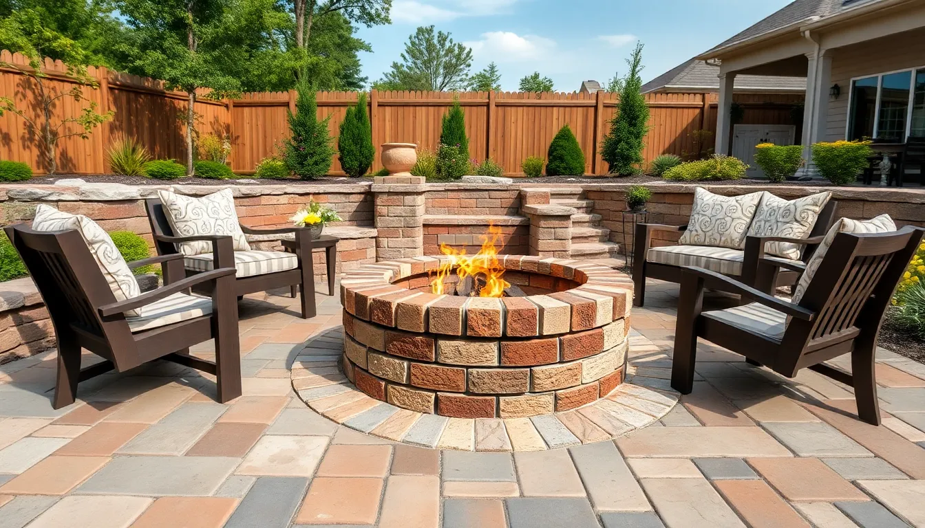 25 Creative Brick Fire Pit Ideas to Transform Your Backyard Into a Cozy Retreat 30 25 Creative Brick Fire Pit Ideas to Transform Your Backyard Into a Cozy Retreat 29