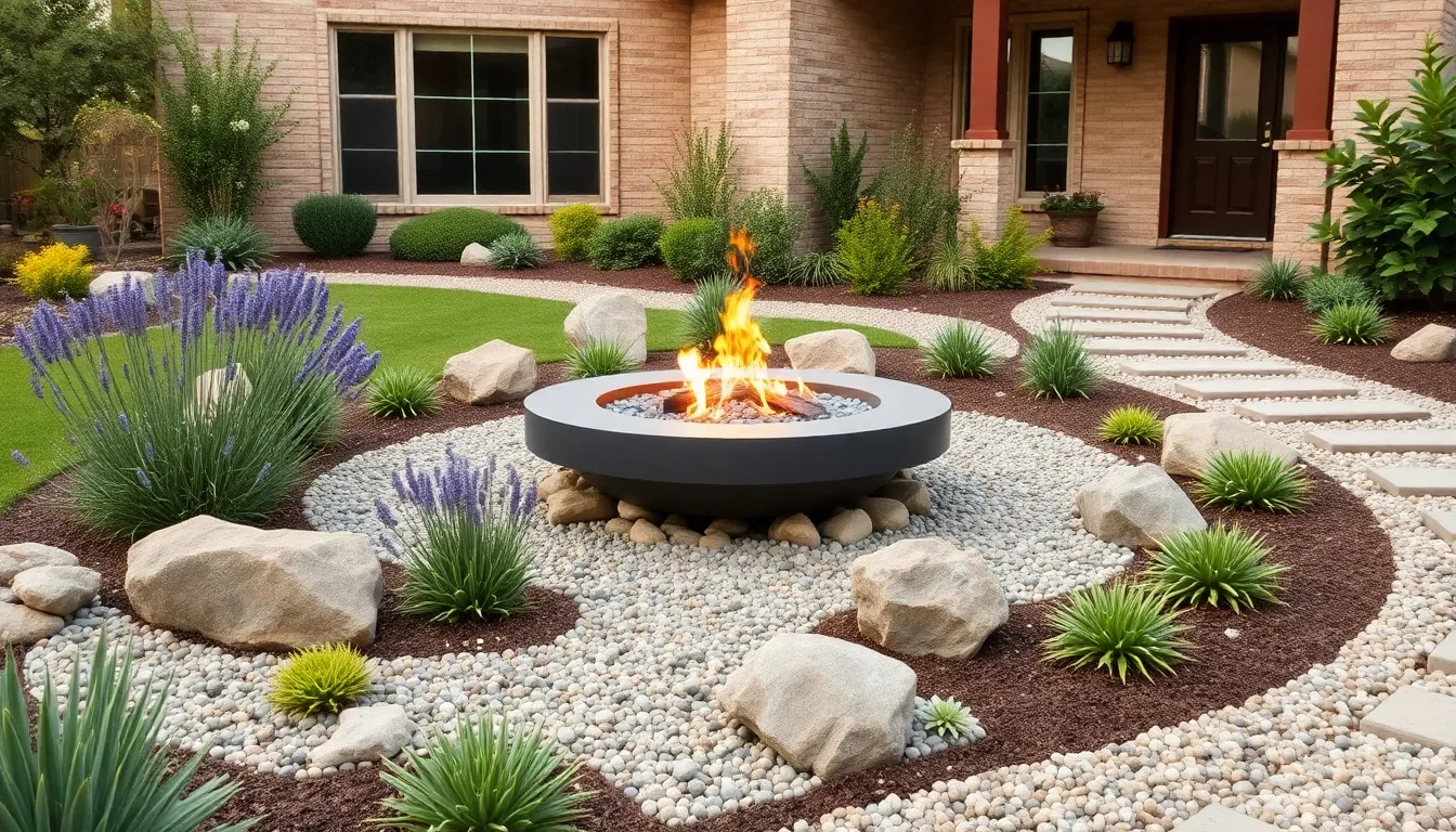 23 Stunning Front Yard Fire Pit Ideas That Transform Your Home's Curb Appeal 28 23 Stunning Front Yard Fire Pit Ideas That Transform Your Home's Curb Appeal 27