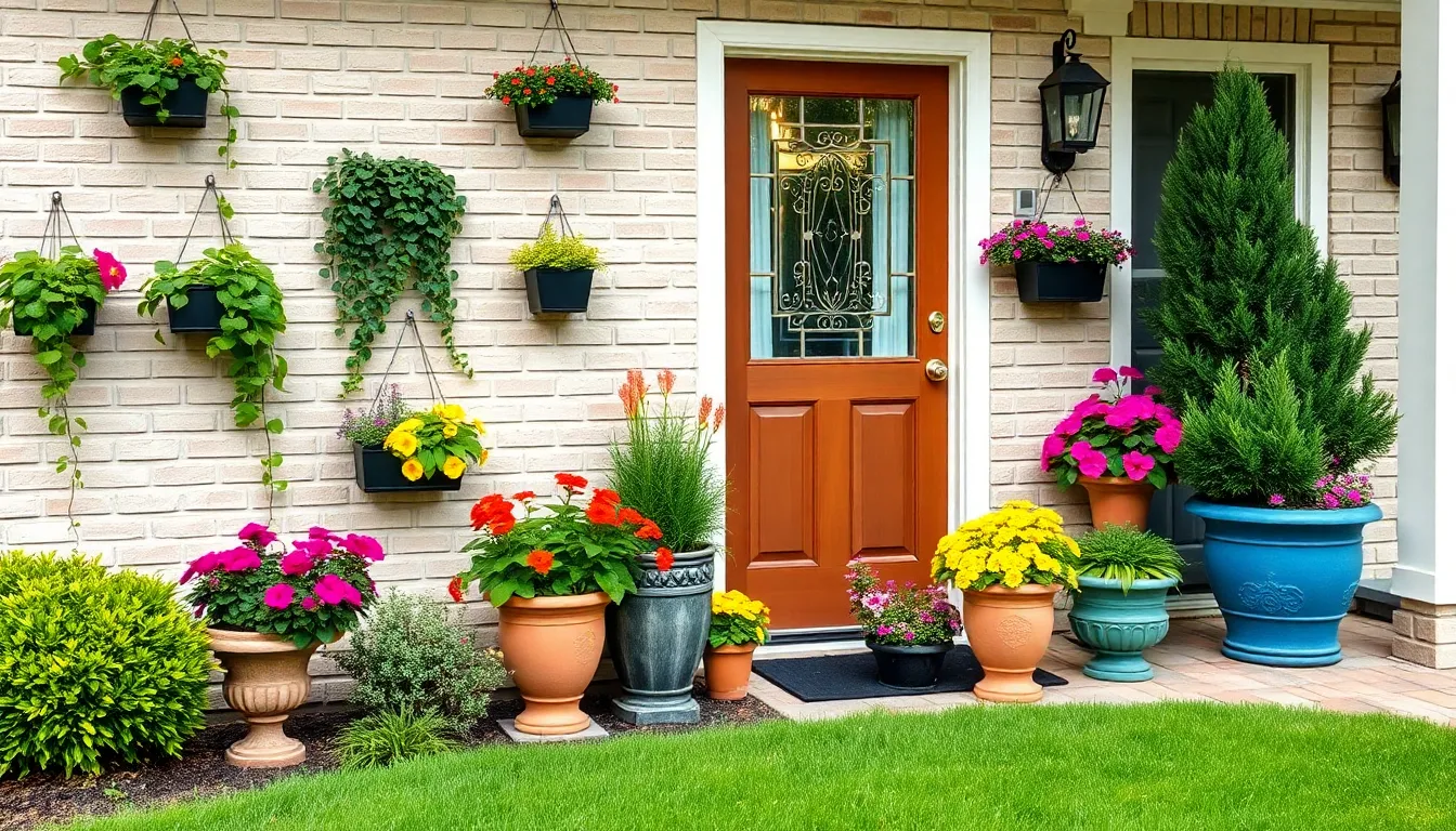 25 Stunning Front Yard Planter Ideas That Boost Curb Appeal on Any Budget 24 25 Stunning Front Yard Planter Ideas That Boost Curb Appeal on Any Budget 23