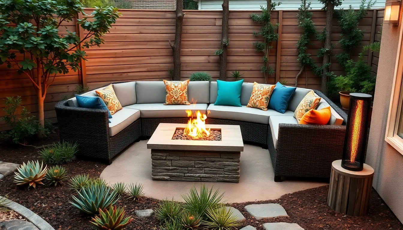 27 Stunning Gas Fire Pit Ideas for Your Backyard (2025 Guide) 12 27 Stunning Gas Fire Pit Ideas for Your Backyard (2025 Guide) 11