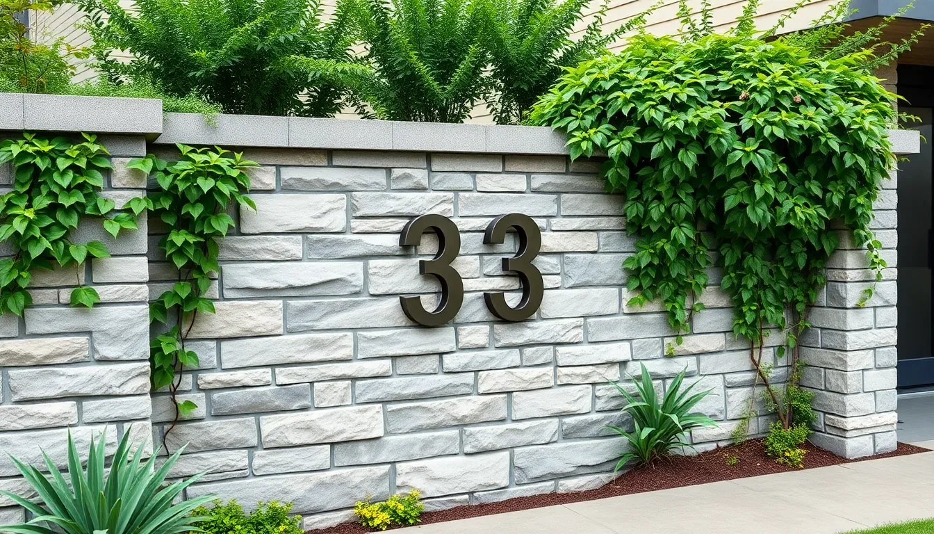50+ Stunning Outdoor House Number Ideas That Boost Curb Appeal & Visibility 12 50+ Stunning Outdoor House Number Ideas That Boost Curb Appeal & Visibility 11