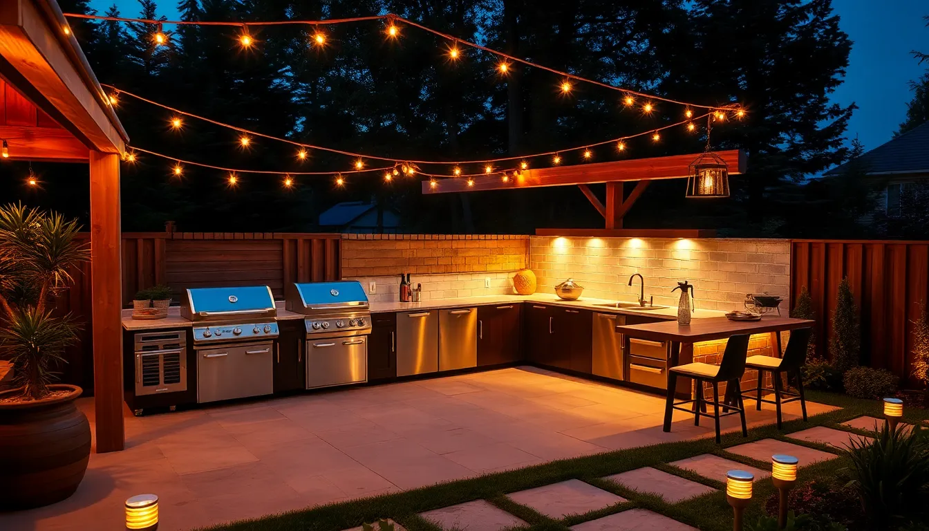 25 Stunning L Shape Outdoor Kitchen Ideas That Transform Your Backyard (2025) 12 25 Stunning L Shape Outdoor Kitchen Ideas That Transform Your Backyard (2025) 11