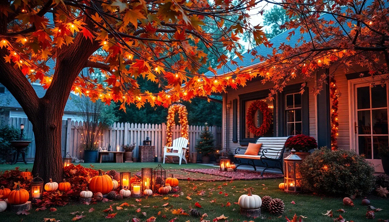 25 Stunning Outdoor Fall Decor Ideas to Transform Your Home This Autumn 12 25 Stunning Outdoor Fall Decor Ideas to Transform Your Home This Autumn 11