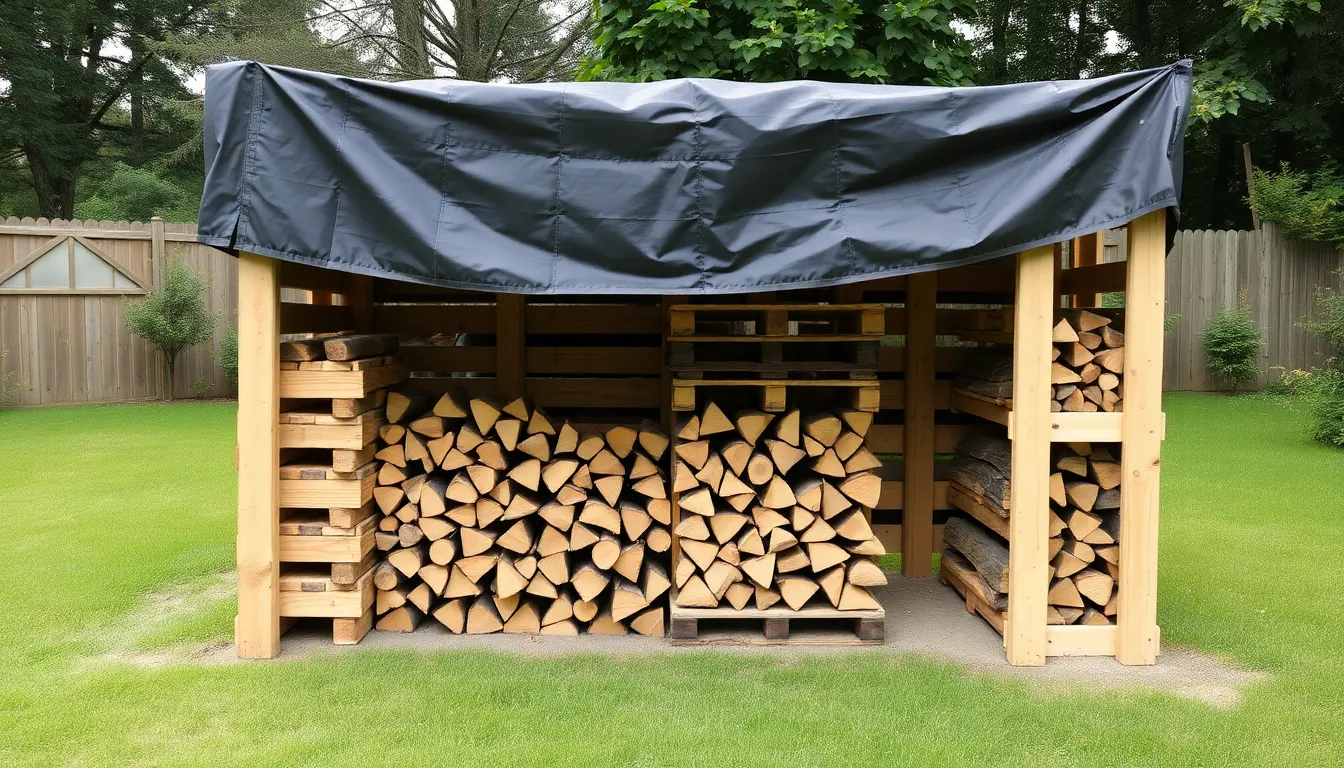 15 Brilliant Outdoor Firewood Storage Ideas That Keep Wood Dry All Winter 12 15 Brilliant Outdoor Firewood Storage Ideas That Keep Wood Dry All Winter 11