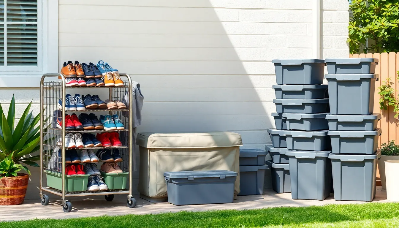 25 Brilliant Outdoor Shoe Storage Ideas That'll Transform Your Messy Entryway 26 25 Brilliant Outdoor Shoe Storage Ideas That'll Transform Your Messy Entryway 25