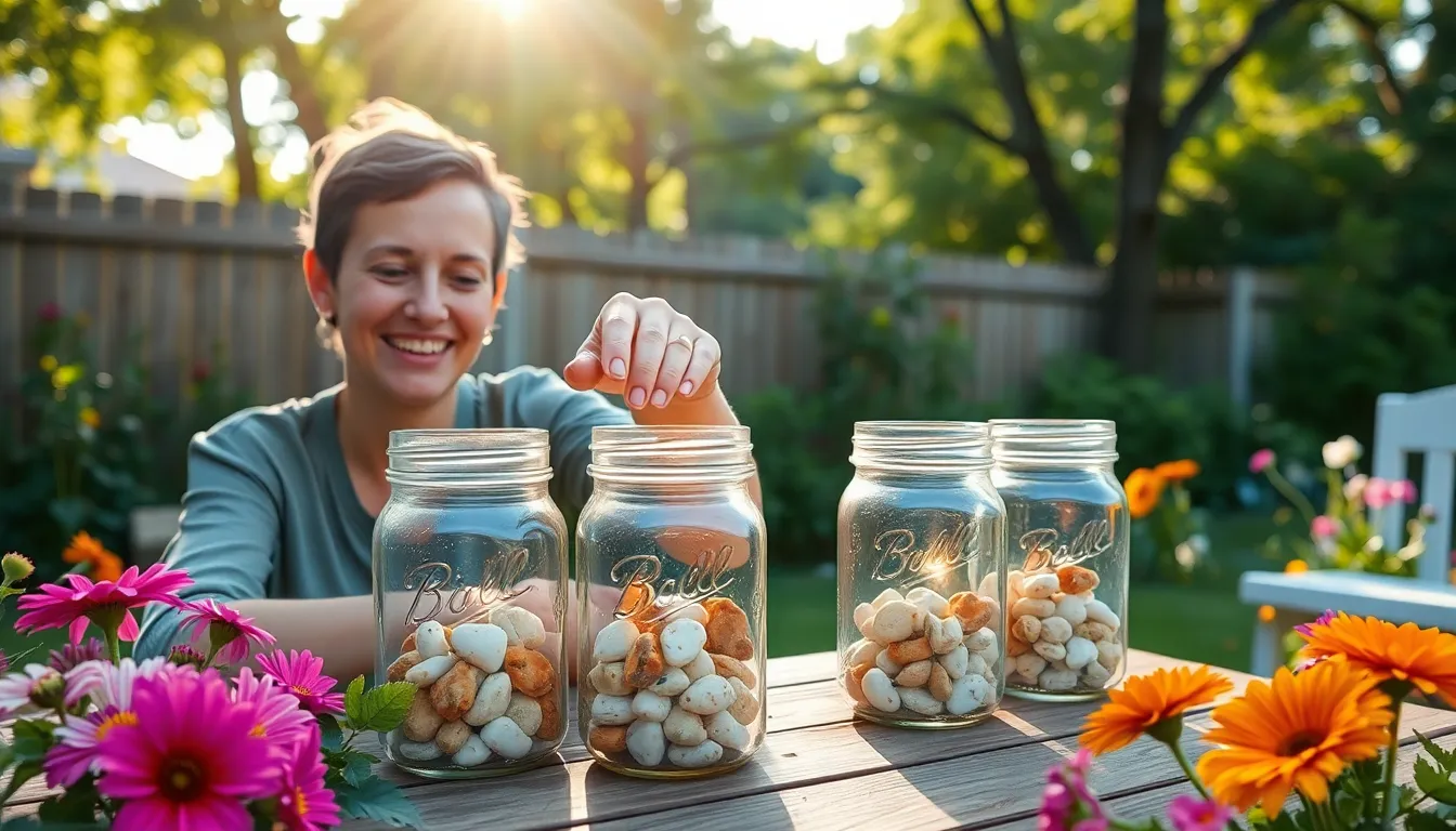 outdoor solar lighting ideas