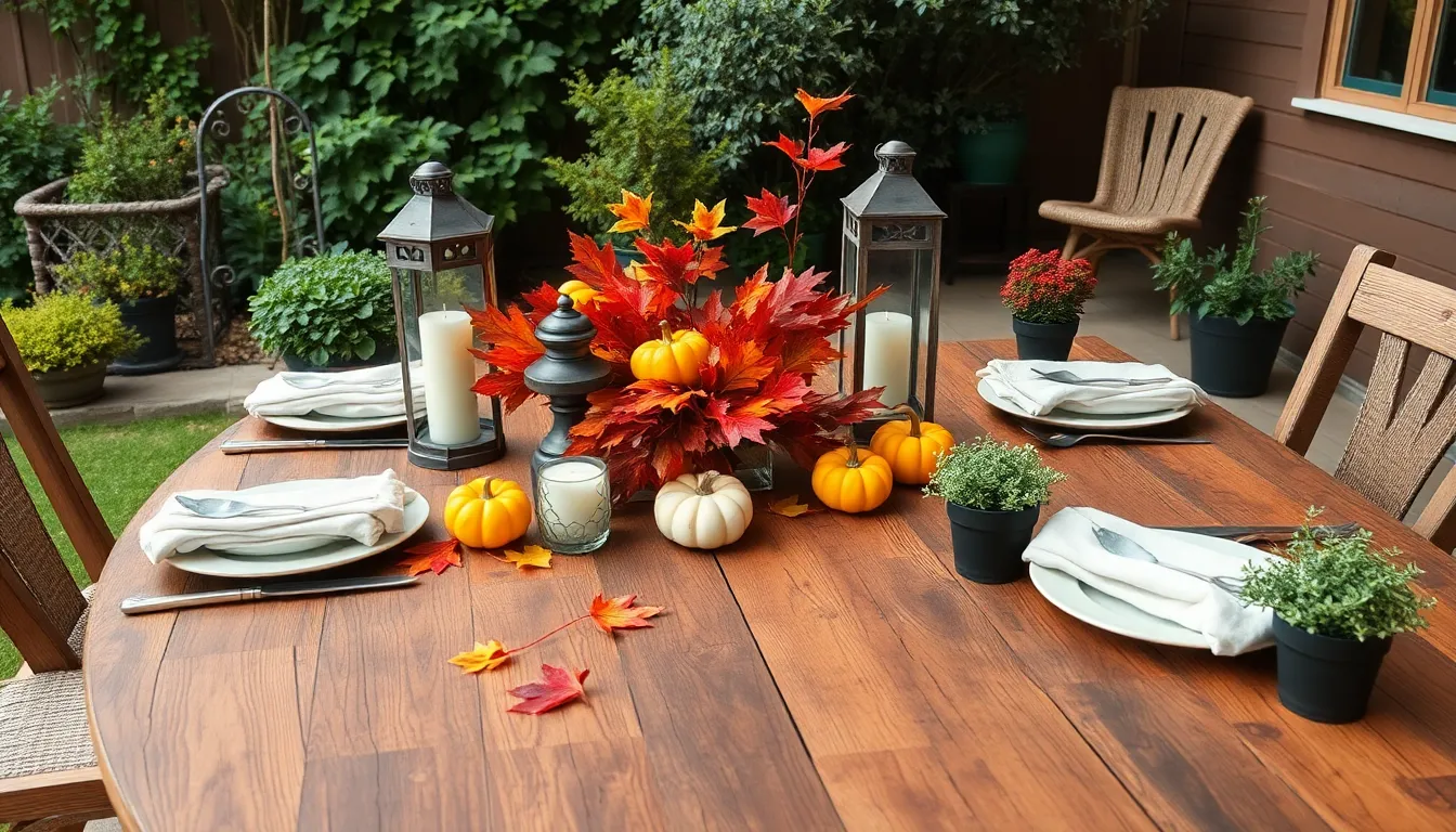 15 Stunning Outdoor Table Top Ideas to Transform Your Patio Space 12 15 Stunning Outdoor Table Top Ideas to Transform Your Patio Space 11