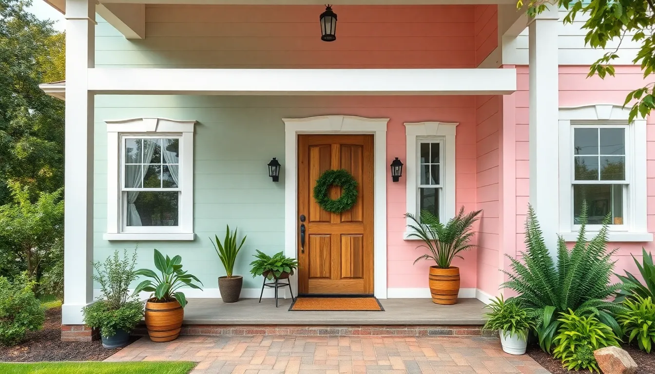 50 Stunning Outdoor Wall Painting Ideas: Best Exterior Colors for 2025 12 50 Stunning Outdoor Wall Painting Ideas: Best Exterior Colors for 2025 11