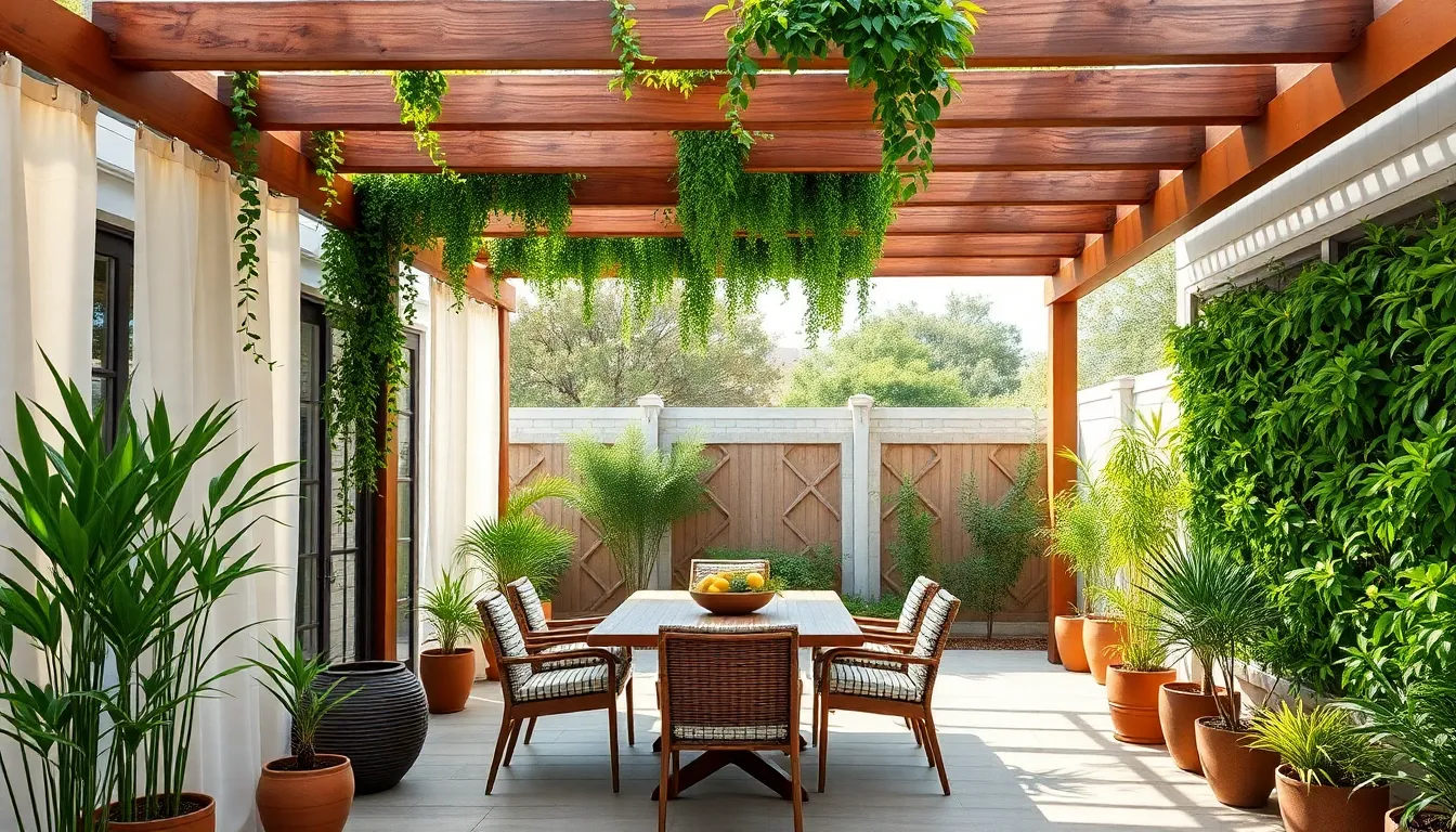 privacy ideas for backyard