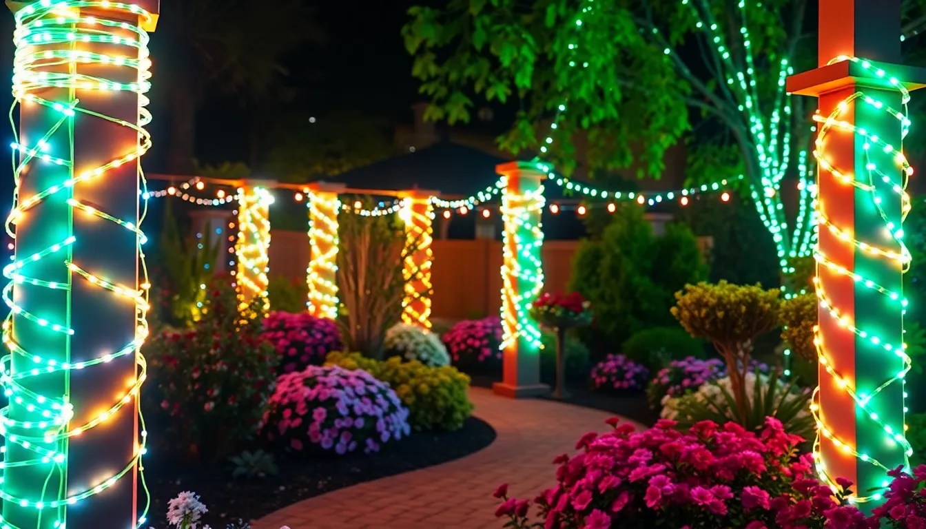 25 Brilliant Outdoor Rope Lighting Ideas to Transform Your Backyard Into Paradise 12 25 Brilliant Outdoor Rope Lighting Ideas to Transform Your Backyard Into Paradise 11