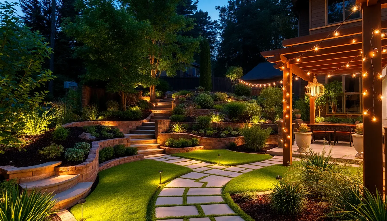 27 Slope Backyard Landscaping Ideas That Transform Hills Into Beautiful Spaces 12 27 Slope Backyard Landscaping Ideas That Transform Hills Into Beautiful Spaces 11