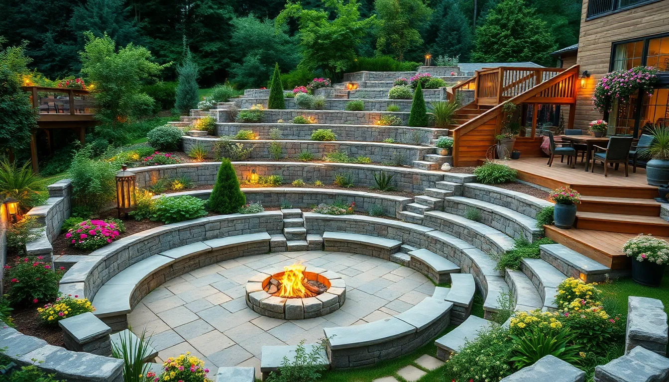 25 Brilliant Uneven Backyard Ideas for Your Sloped Yard (Transform Any Hill!) 12 25 Brilliant Uneven Backyard Ideas for Your Sloped Yard (Transform Any Hill!) 11
