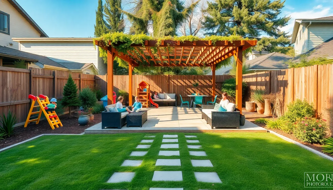 25 Stunning Rectangular Backyard Layout Ideas to Transform Your Outdoor Space 14 25 Stunning Rectangular Backyard Layout Ideas to Transform Your Outdoor Space 13