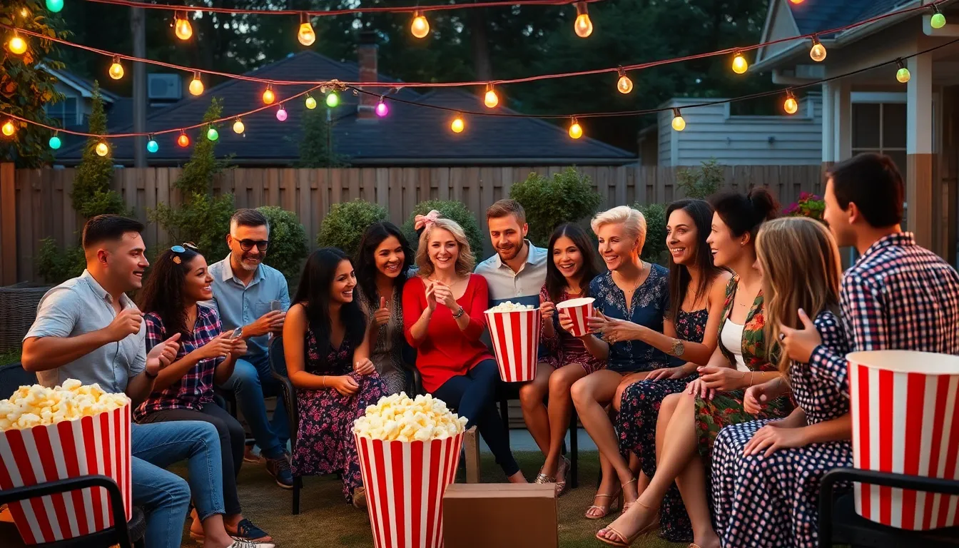 15 Epic Backyard Movie Night Ideas That'll Transform Your Yard Into a Cinema 14 15 Epic Backyard Movie Night Ideas That'll Transform Your Yard Into a Cinema 13