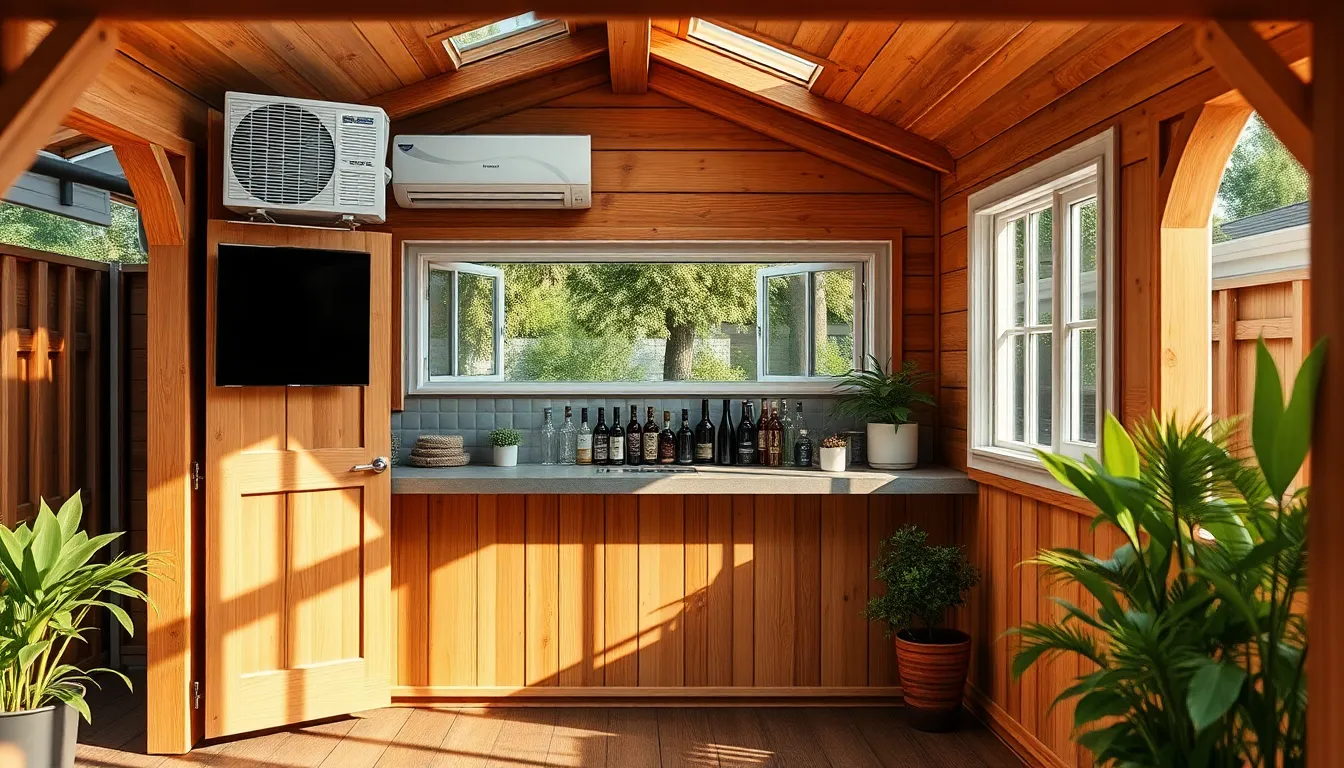 25 Backyard Shed Bar Ideas to Transform Your Space Into the Ultimate Entertainment Hub 14 25 Backyard Shed Bar Ideas to Transform Your Space Into the Ultimate Entertainment Hub 13