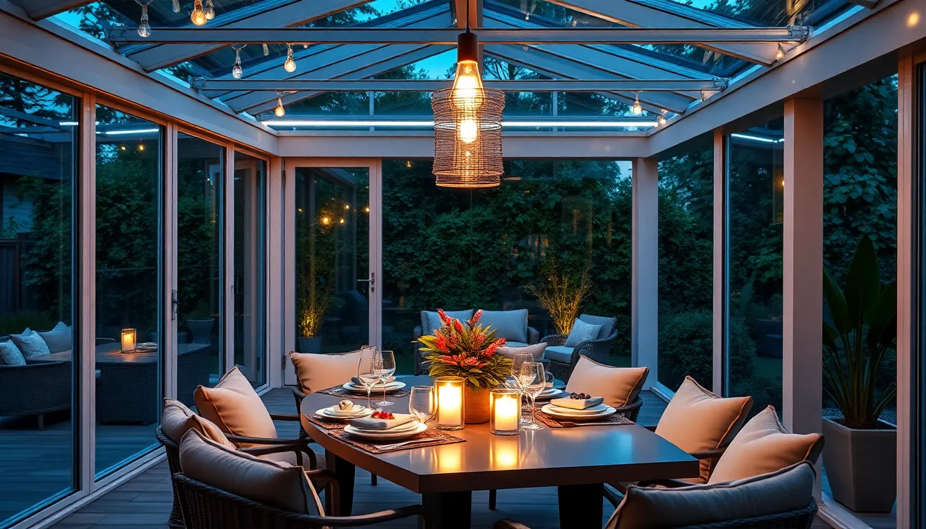 25 Stunning Glass Veranda Ideas to Transform Your Outdoor Space in 2025 13