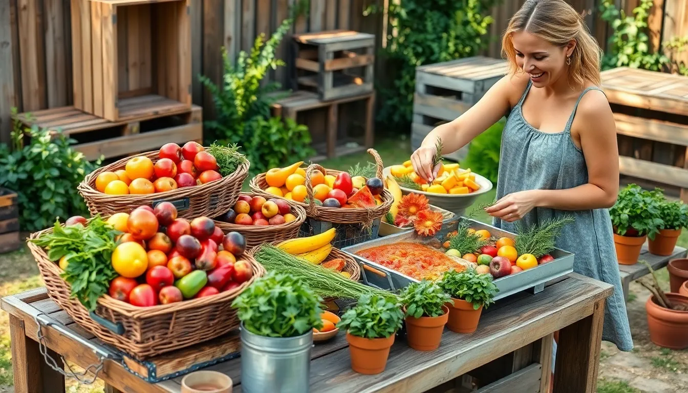 15 Creative Outdoor Buffet Table Ideas That Will Wow Your Guests 14 15 Creative Outdoor Buffet Table Ideas That Will Wow Your Guests 13