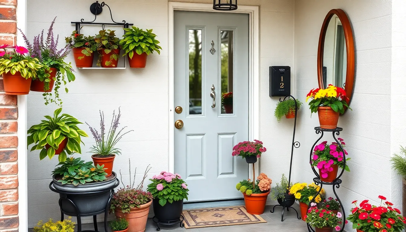 25 Stunning Outdoor Front Entrance Ideas to Transform Your Home's Curb Appeal 28 25 Stunning Outdoor Front Entrance Ideas to Transform Your Home's Curb Appeal 27