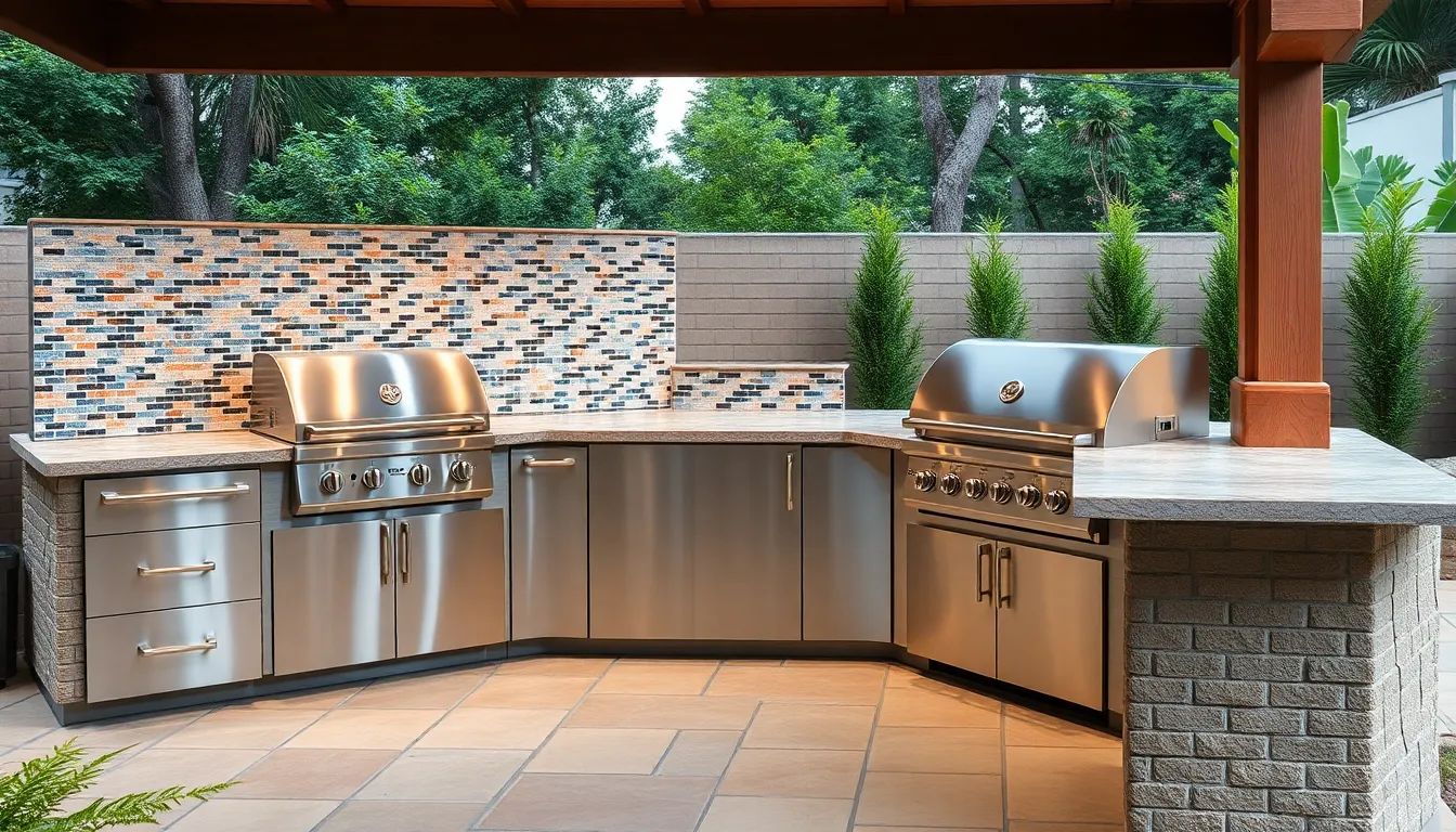25 Outdoor Kitchen Cabinets Ideas That Transform Your Backyard Into a Chef's Paradise 14 25 Outdoor Kitchen Cabinets Ideas That Transform Your Backyard Into a Chef's Paradise 13