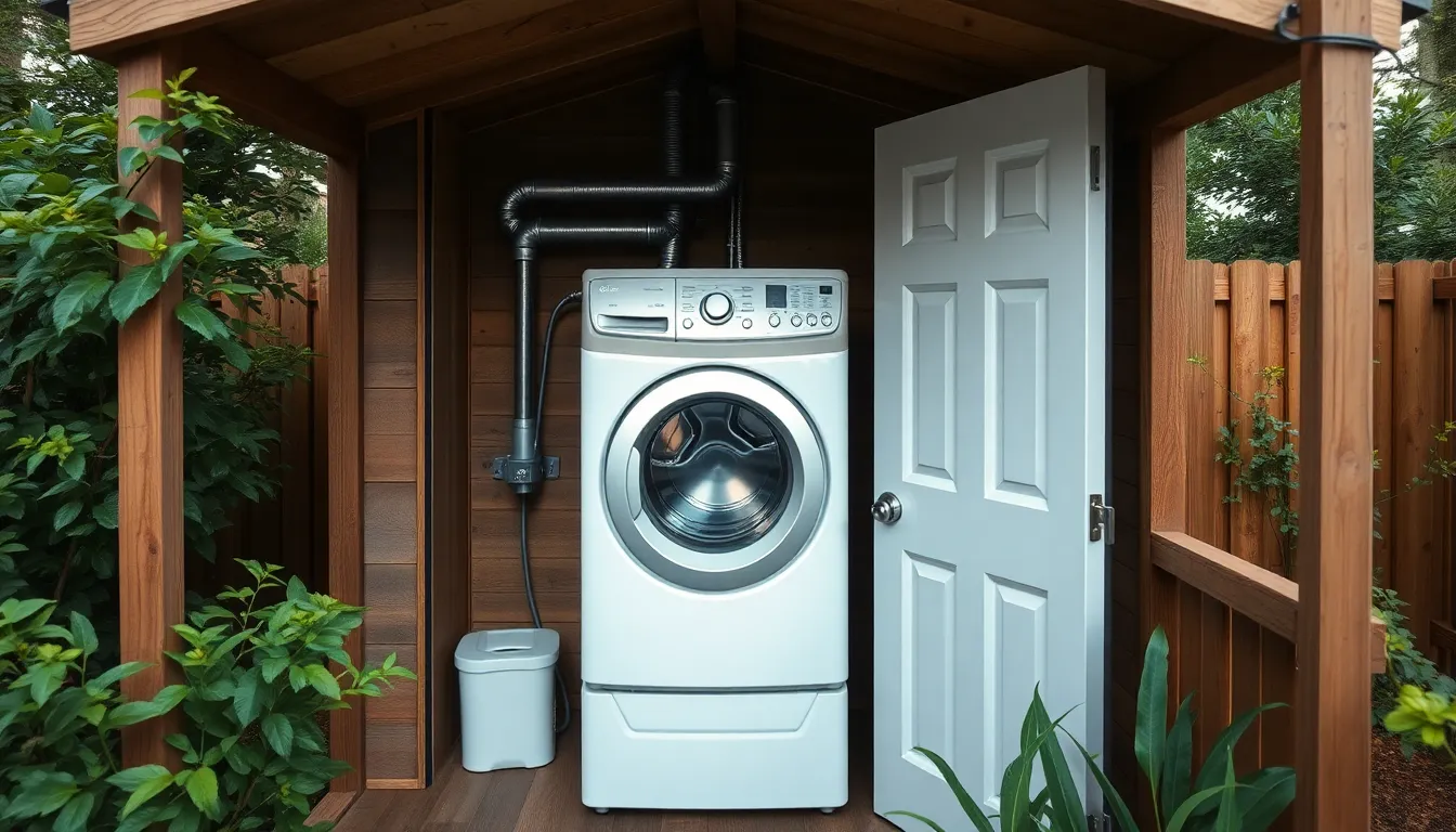 15 Genius Outdoor Laundry Room Ideas for Small Spaces That Maximize Every Inch 14 15 Genius Outdoor Laundry Room Ideas for Small Spaces That Maximize Every Inch 13