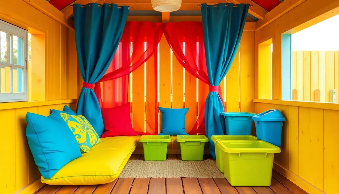 25 Creative Outdoor Playhouse Interior Ideas That Kids Will Absolutely Love 14 25 Creative Outdoor Playhouse Interior Ideas That Kids Will Absolutely Love 13