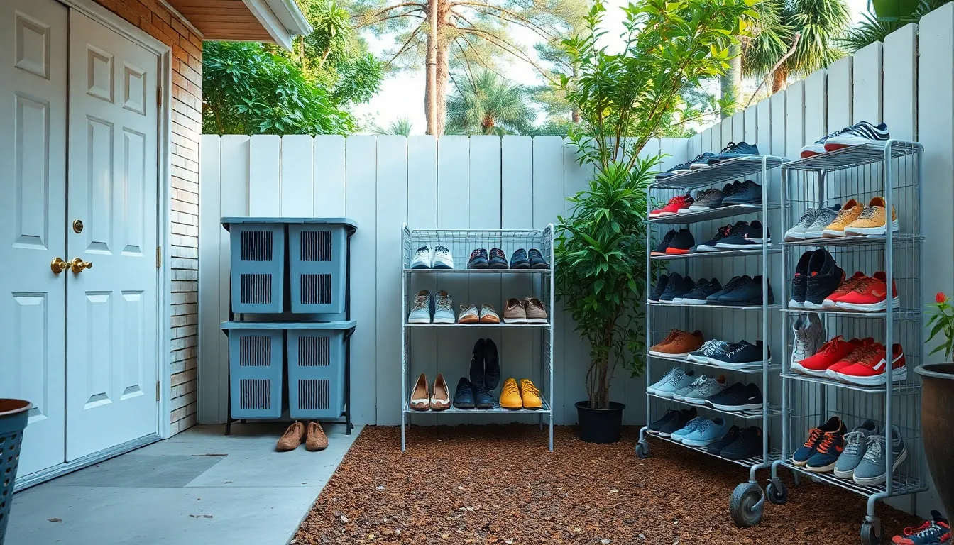 25 Brilliant Outdoor Shoe Storage Ideas That'll Transform Your Messy Entryway 28 25 Brilliant Outdoor Shoe Storage Ideas That'll Transform Your Messy Entryway 27